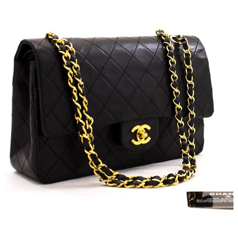 chanel handbag leather strap|chanel handbags with chain straps.